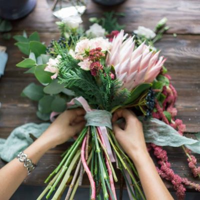 Bouquet de mariée Ham